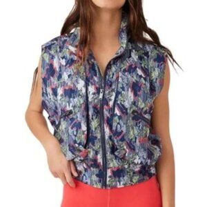 FP MOVEMENT Off The Grid Supernova Floral Vest Size Small NWOT